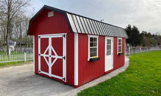 garden lofted shed