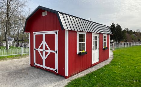 garden lofted shed