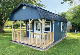 lofted cabin