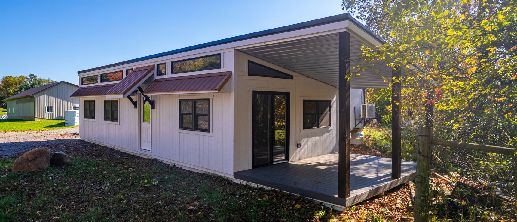 tiny home with porch